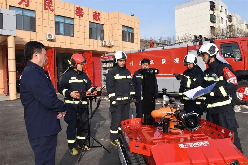 &ldquo;新戰(zhàn)友&rdquo;入列，使命必達(dá)， 北京凌天智能助力東營(yíng)油田消防隊(duì)