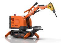 破拆機器人（音視頻傳輸、環(huán)境氣體探測+配備破碎錘、圓盤鋸、液壓剪、夾抓裝置等屬具，具有破拆、切割、剪切、抓取等功能）